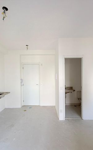 Studio à venda com 28m², 1 quarto e sem vaga Studio à venda com 28m², 1 quarto e sem vagaQuarto