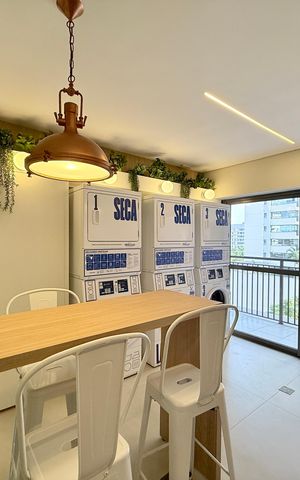 Studio à venda com 28m², 1 quarto e sem vaga Studio à venda com 28m², 1 quarto e sem vagaLavanderia