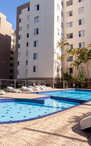 Apartamento à venda com 55m², 2 quartos e 1 vagaÁrea comum - Piscina