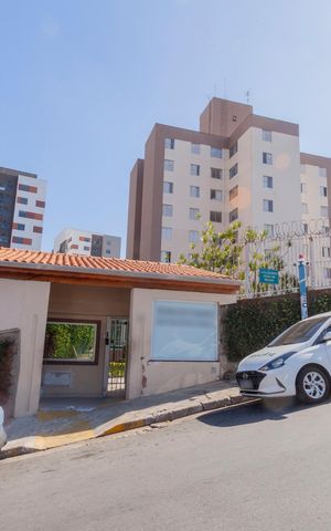 Apartamento à venda com 55m², 2 quartos e 1 vagaFachada e portaria