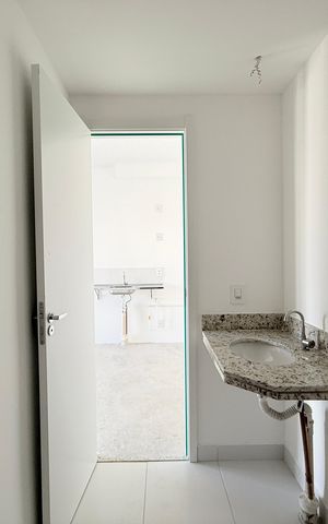 Apartamento à venda com 33m², 1 quarto e sem vaga Apartamento à venda com 33m², 1 quarto e sem vagaBanheiro