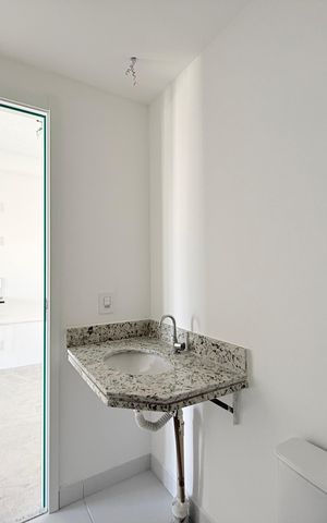 Apartamento à venda com 33m², 1 quarto e sem vaga Apartamento à venda com 33m², 1 quarto e sem vagaBanheiro