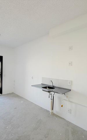 Apartamento à venda com 33m², 1 quarto e sem vaga Apartamento à venda com 33m², 1 quarto e sem vagaCozinha