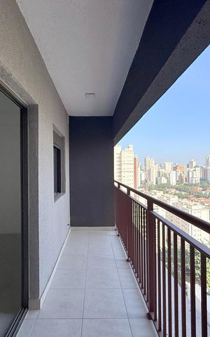 Studio à venda com 28m², 1 quarto e sem vaga Studio à venda com 28m², 1 quarto e sem vagaSacada
