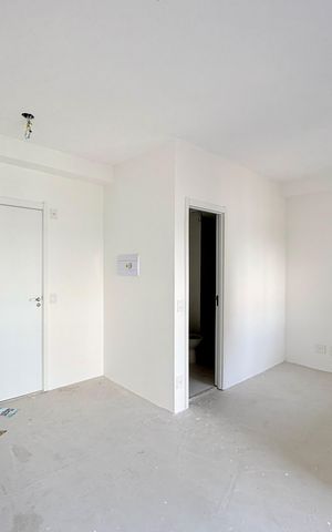 Studio à venda com 28m², 1 quarto e sem vaga Studio à venda com 28m², 1 quarto e sem vagaQuarto