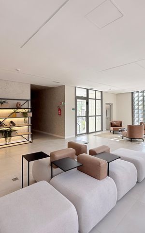 Studio à venda com 28m², 1 quarto e sem vaga Studio à venda com 28m², 1 quarto e sem vagaHall Social Bloco