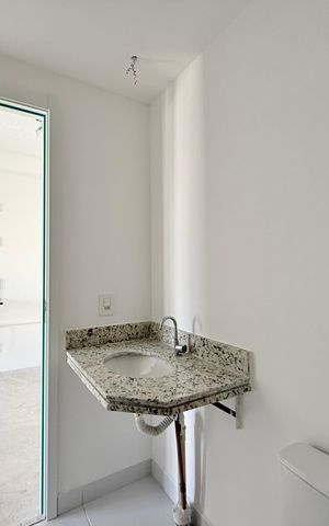 Apartamento à venda com 33m², 1 quarto e sem vaga Apartamento à venda com 33m², 1 quarto e sem vagaBanheiro