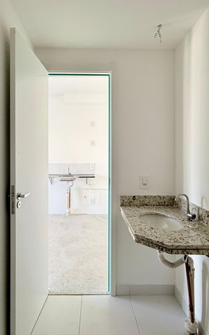 Apartamento à venda com 33m², 1 quarto e sem vagaBanheiro 
