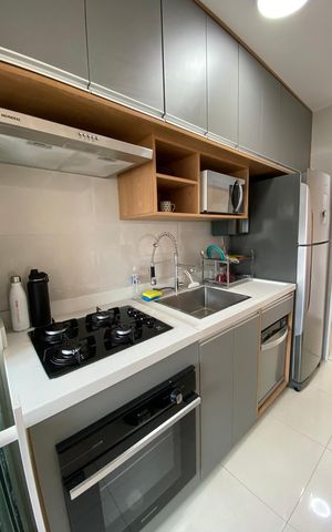 Apartamento à venda com 52m², 2 quartos e 1 vaga Apartamento à venda com 52m², 2 quartos e 1 vagaCozinha