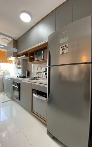 Apartamento à venda com 52m², 2 quartos e 1 vaga Apartamento à venda com 52m², 2 quartos e 1 vagaCozinha
