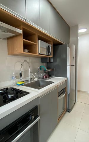 Apartamento à venda com 52m², 2 quartos e 1 vaga Apartamento à venda com 52m², 2 quartos e 1 vagaCozinha