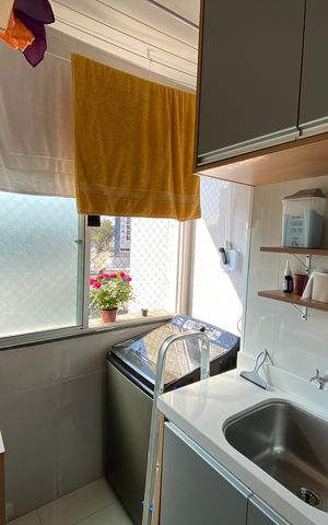 Apartamento à venda com 52m², 2 quartos e 1 vaga Apartamento à venda com 52m², 2 quartos e 1 vagaArea Serviço