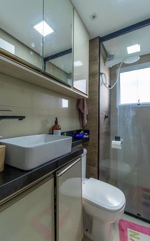 Apartamento para alugar com 54m², 2 quartos e 1 vaga Apartamento para alugar com 54m², 2 quartos e 1 vagaBanheiro