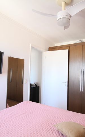 Apartamento à venda com 56m², 2 quartos e 1 vagaQuarto 1 