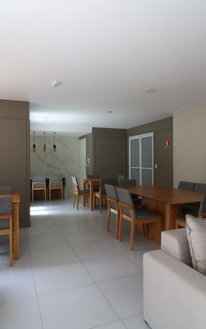 Apartamento para alugar com 47m², 2 quartos e 1 vagaÁrea Comum - Salão de Festa