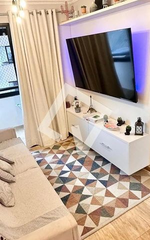 Apartamento à venda com 80m², 3 quartos e 1 vaga Apartamento à venda com 80m², 3 quartos e 1 vagaSala