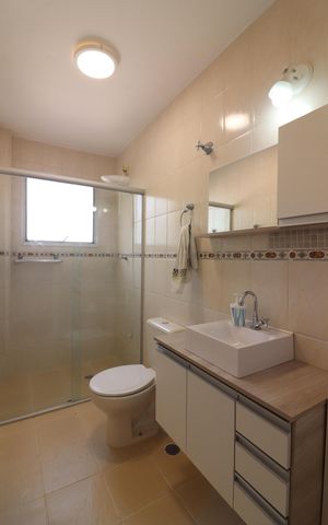 Apartamento para alugar com 70m², 2 quartos e 1 vagaBanheiro Social