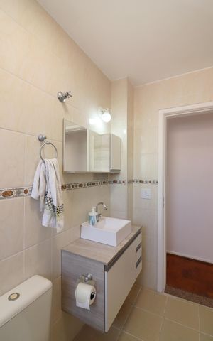 Apartamento para alugar com 70m², 2 quartos e 1 vagaBanheiro Social
