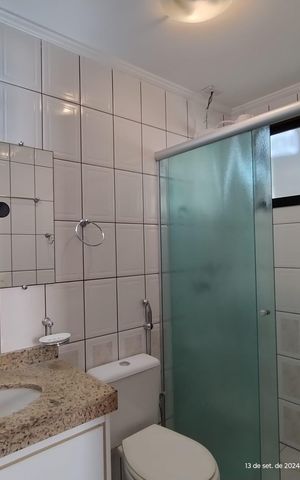Apartamento para alugar com 83m², 3 quartos e 1 vagaBanheiro