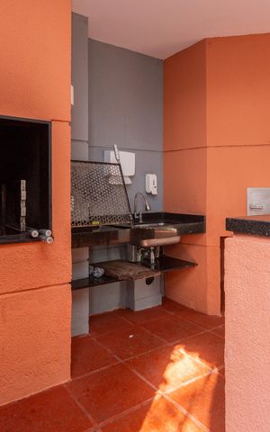 Apartamento à venda com 65m², 2 quartos e 1 vagaÁrea comum - Churrasqueira