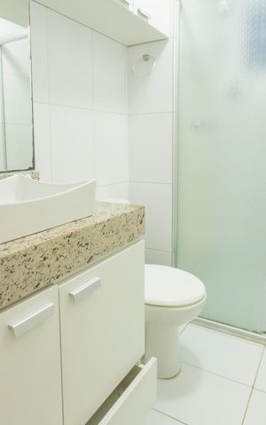 Apartamento à venda com 65m², 2 quartos e 1 vagaBanheiro da Suíte