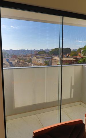 Apartamento para alugar com 82m², 3 quartos e 1 vagaSacada da Sala