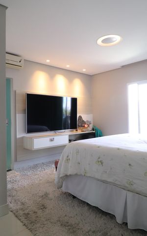 Casa de condomínio para alugar com 350m², 3 quartos e 5 vagasQuarto 3 - Suíte