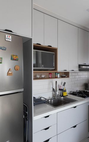 Apartamento à venda com 42m², 2 quartos e 1 vaga Apartamento à venda com 42m², 2 quartos e 1 vagaCozinha - Armários / Área de Serviço