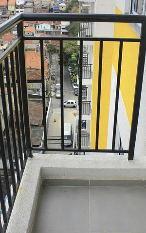 Apartamento para alugar com 37m², 2 quartos e 1 vagaVaranda