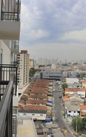 Apartamento para alugar com 37m², 2 quartos e 1 vagaVaranda