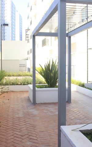 Apartamento para alugar com 37m², 2 quartos e 1 vagaÁrea comum