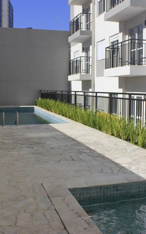 Apartamento para alugar com 37m², 2 quartos e 1 vagaÁrea comum