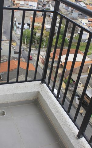 Apartamento para alugar com 37m², 2 quartos e 1 vagaVaranda