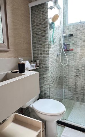 Apartamento para alugar com 49m², 2 quartos e 1 vaga Apartamento para alugar com 49m², 2 quartos e 1 vagaBanheiro