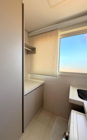 Apartamento à venda com 83m², 2 quartos e 2 vagasÁrea de Serviço