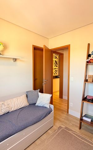 Apartamento à venda com 83m², 2 quartos e 2 vagasSuíte 2