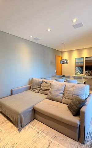 Apartamento à venda com 83m², 2 quartos e 2 vagasSala