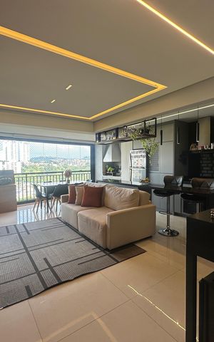 Apartamento à venda com 74m², 2 quartos e 2 vagas Apartamento à venda com 74m², 2 quartos e 2 vagasSala