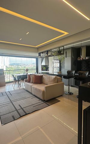 Apartamento à venda com 74m², 2 quartos e 2 vagas Apartamento à venda com 74m², 2 quartos e 2 vagasSala