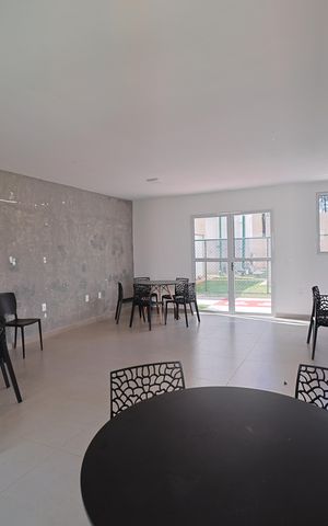 Apartamento à venda com 33m², 2 quartos e sem vagaÁrea comum - Salão de festas