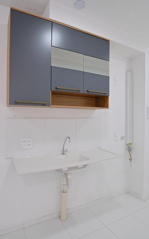 Apartamento à venda com 33m², 2 quartos e sem vagaCozinha e Área de Serviço