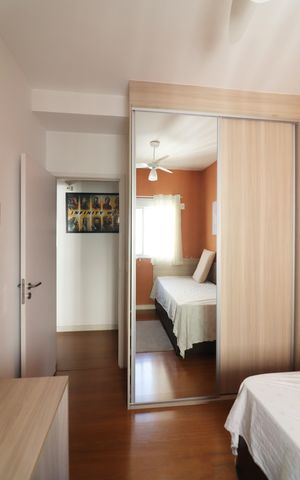 Apartamento para alugar com 96m², 3 quartos e 2 vagasQuarto 3