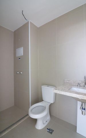 Apartamento à venda com 74m², 3 quartos e 1 vagaBanheiro Social