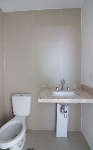 Apartamento à venda com 74m², 3 quartos e 1 vagaBanheiro Social