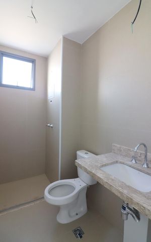 Apartamento à venda com 74m², 3 quartos e 1 vagaQuarto 1 - Suíte Banheiro 