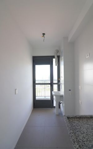 Apartamento à venda com 74m², 3 quartos e 1 vagaCozinha e Área de Serviço