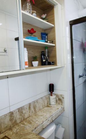 Apartamento à venda com 60m², 2 quartos e 1 vagaBanheiro