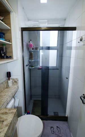 Apartamento à venda com 60m², 2 quartos e 1 vagaBanheiro