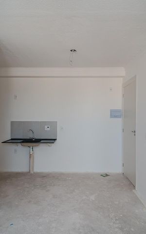 Apartamento para alugar com 37m², 2 quartos e sem vagaSala
