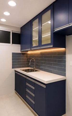 Apartamento à venda com 50m², 1 quarto e sem vaga Apartamento à venda com 50m², 1 quarto e sem vagaCozinha